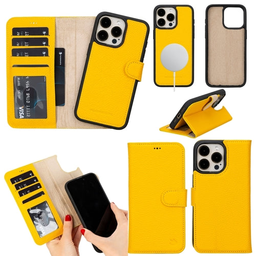 Casper iPhone 16 Pro Max Wallet Case Leather MagSafe