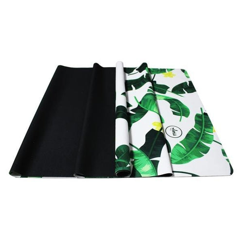 Suede &amp; Natural Rubber Travel Yoga Mat
