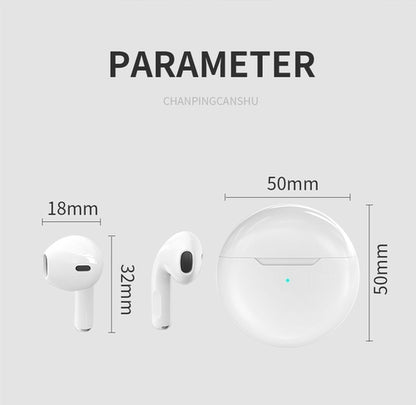 TWS Wireless Headphones With Mic For Apple iPhone Huawei