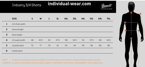 Industry 3/4 Cargo Shorts