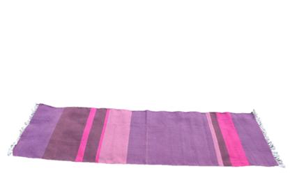 Handwoven cotton Floor Yoga Meditation Prayer Rug