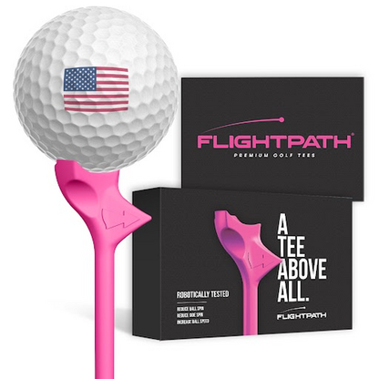 FlightPath Golf Tees - 1 Pack (8 Tees)